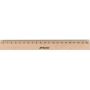 Linijka Leniar drewniana 17cm - 2